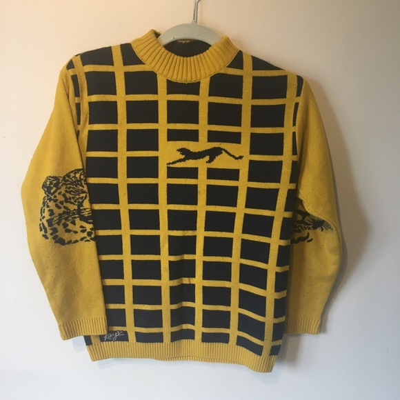 Vtg kayson size small cheetah/tiger design sweats - Picture 3 of 7